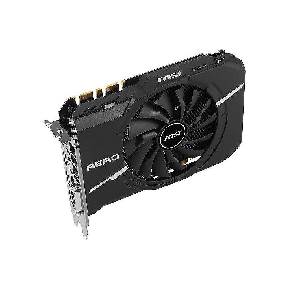 MSI GeForce GTX 1070 Aero ITX OC 8GB GDDR5 Grafikkarte DVI/2xHDMI/2xDP