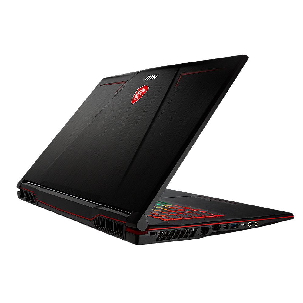 MSI GP73 8RF-656 Leopard 17,3" FHD i7-8750H 16GB/1TB 512GB SSD GTX1070 Win10