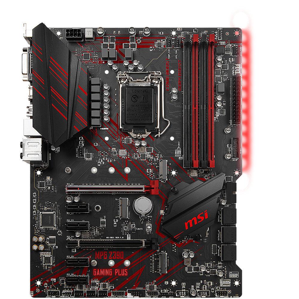 MSI MPG Z390 Gaming Plus ATX Mainboard Sockel 1151