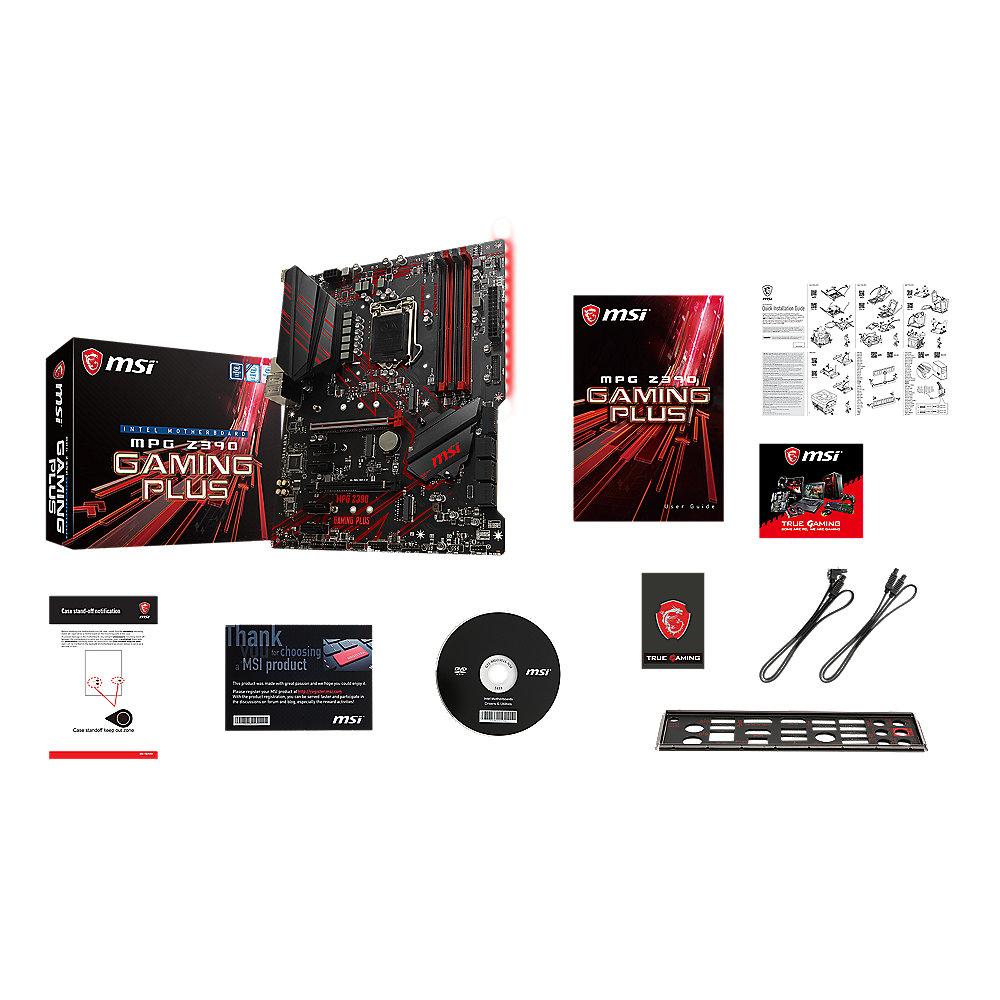 MSI MPG Z390 Gaming Plus ATX Mainboard Sockel 1151