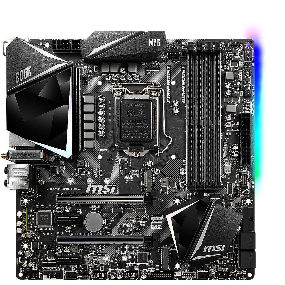 MSI MPG Z390M Gaming Edge AC mATX Mainboard Sockel 1151