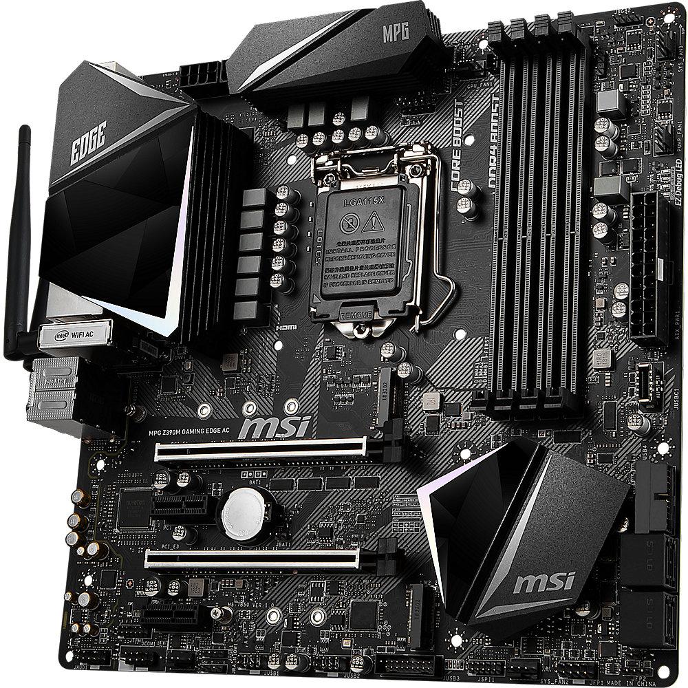MSI MPG Z390M Gaming Edge AC mATX Mainboard Sockel 1151