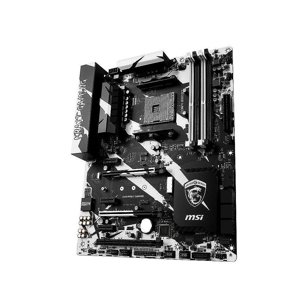 MSI X370 Krait Gaming ATX Mainboard Sockel AM4 SATA600/R/M.2/USB3.1