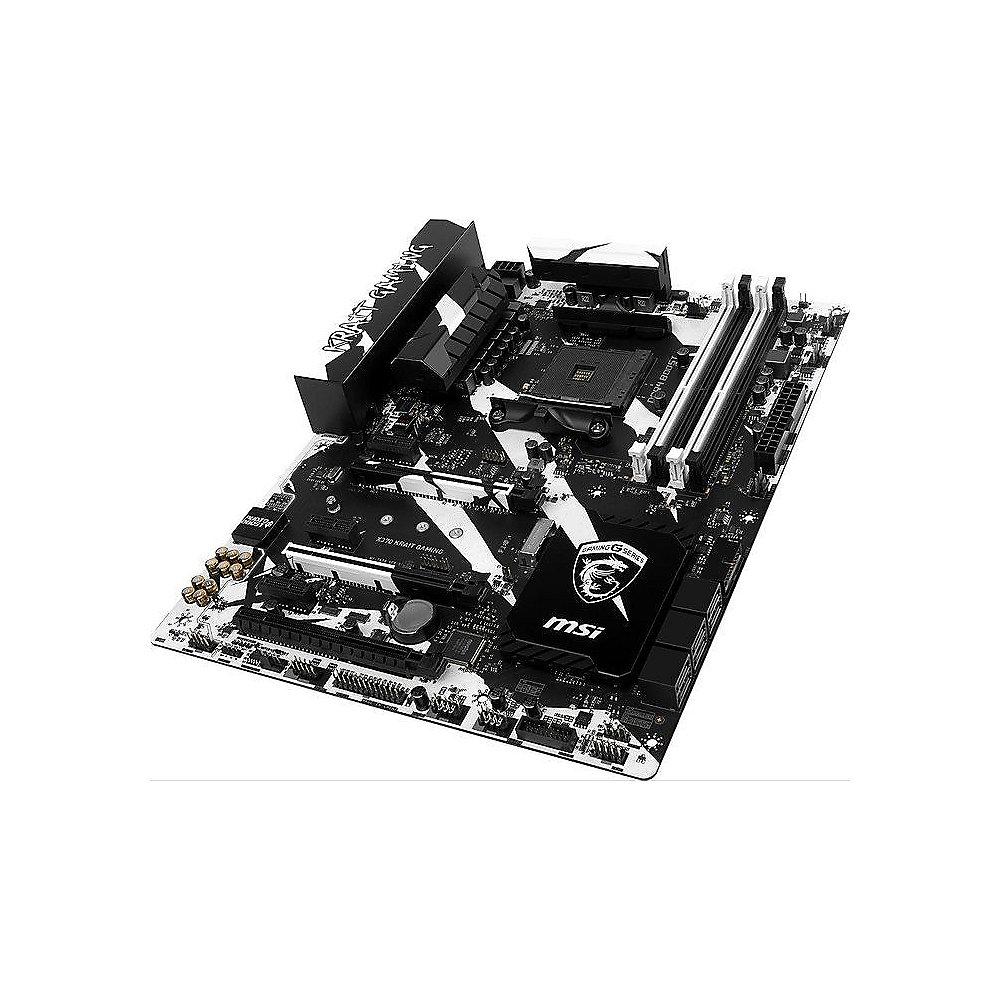 MSI X370 Krait Gaming ATX Mainboard Sockel AM4 SATA600/R/M.2/USB3.1, MSI, X370, Krait, Gaming, ATX, Mainboard, Sockel, AM4, SATA600/R/M.2/USB3.1