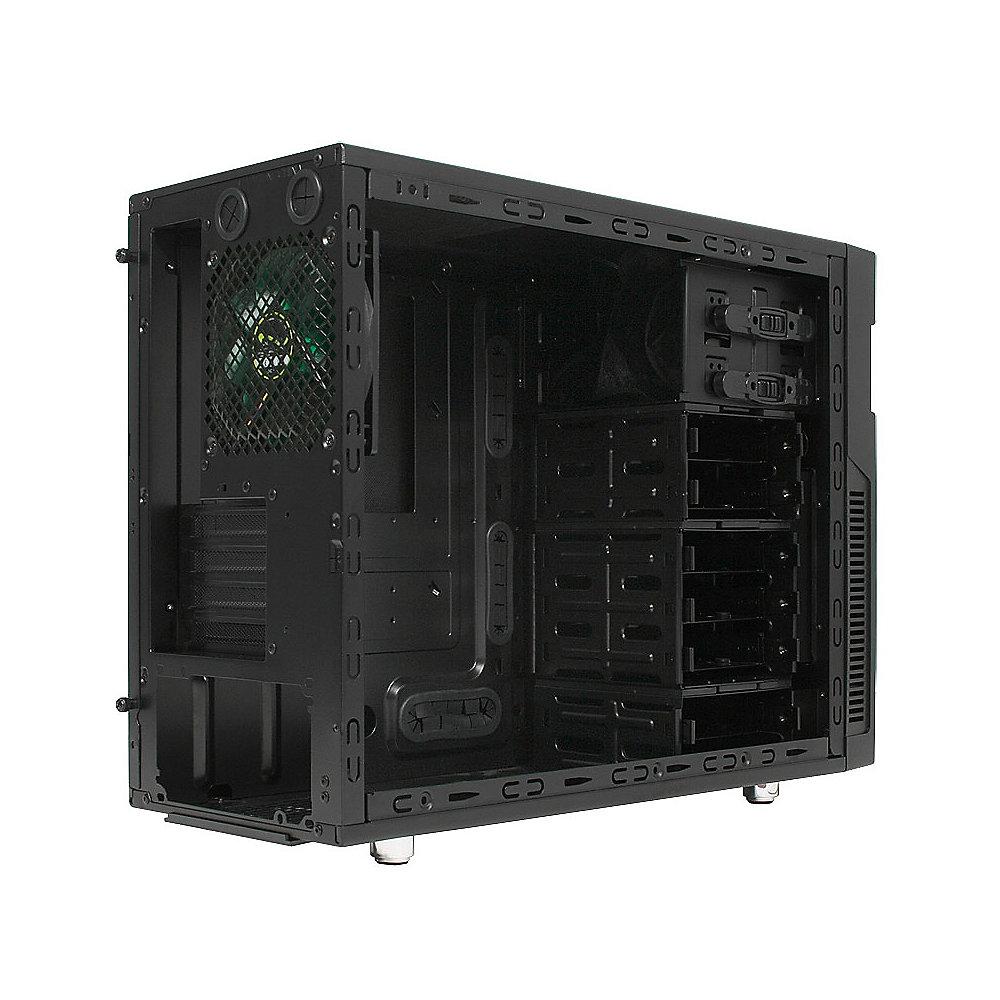 Nanoxia Deep Silence 4 Mini Tower mATX schwarz (ohne Netzteil) Gehäuse, Nanoxia, Deep, Silence, 4, Mini, Tower, mATX, schwarz, ohne, Netzteil, Gehäuse