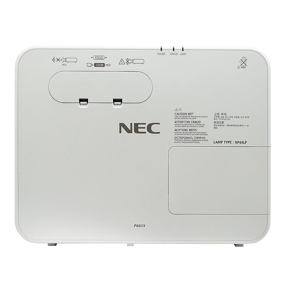 NEC P603X 3LCD XGA Beamer 6000Lumen HDMI/VGA/USB/LAN LS, NEC, P603X, 3LCD, XGA, Beamer, 6000Lumen, HDMI/VGA/USB/LAN, LS