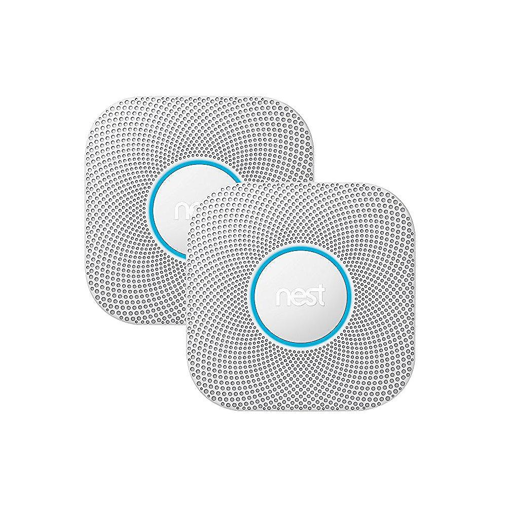 Nest Protect 2er Set Rauchmelder und Kohlenmonoxidmelder 2. Generation