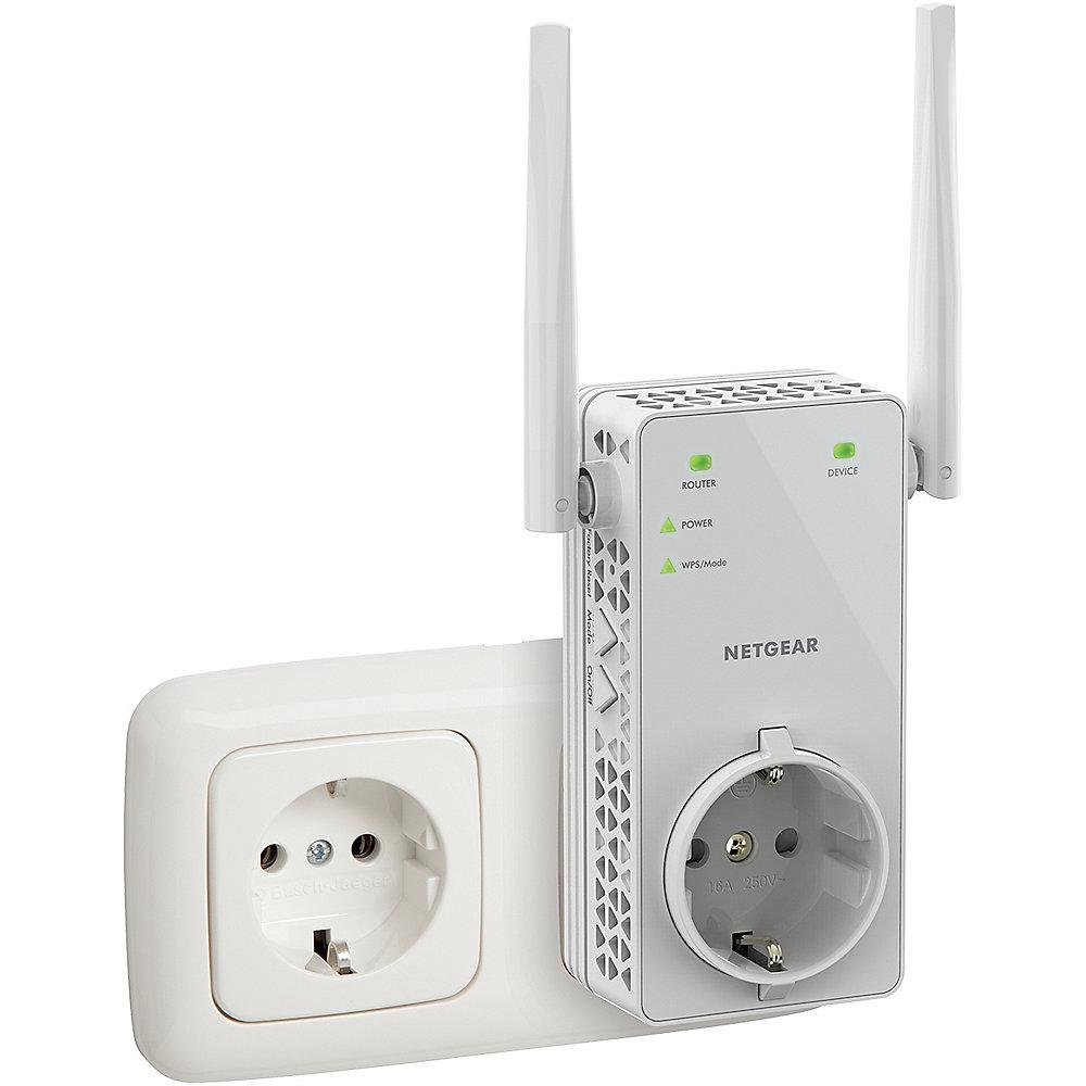 Netgear EX6130 AC1200 WLAN Range Extender mit Steckdose, Netgear, EX6130, AC1200, WLAN, Range, Extender, Steckdose