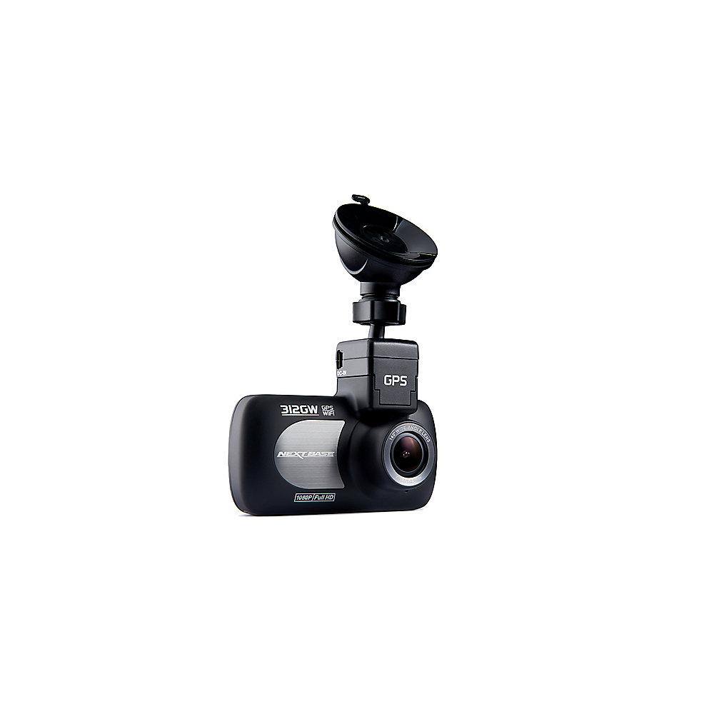 Nextbase 312GW Dash Cam G-Sensor 6,8cm Display 1080p GPS Magnethalterung WLAN