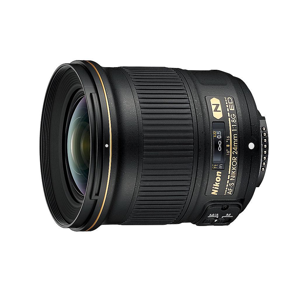 Nikon AF-S NIKKOR 24mm f/1.8G ED Weitwinkel Festbrennweite Objektiv