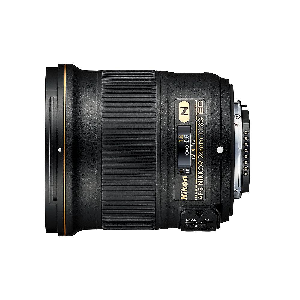 Nikon AF-S NIKKOR 24mm f/1.8G ED Weitwinkel Festbrennweite Objektiv