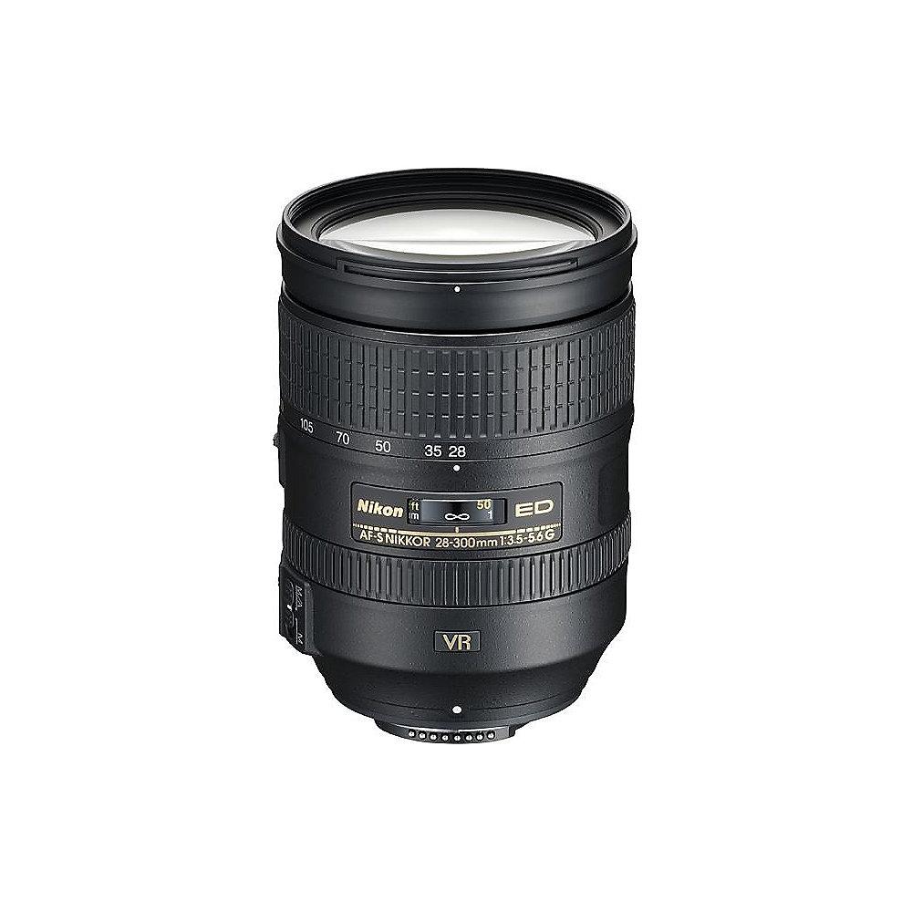 Nikon AF-S Nikkor 28-300mm f/3.5-5.6 G ED VR Reise Zoom Objektiv