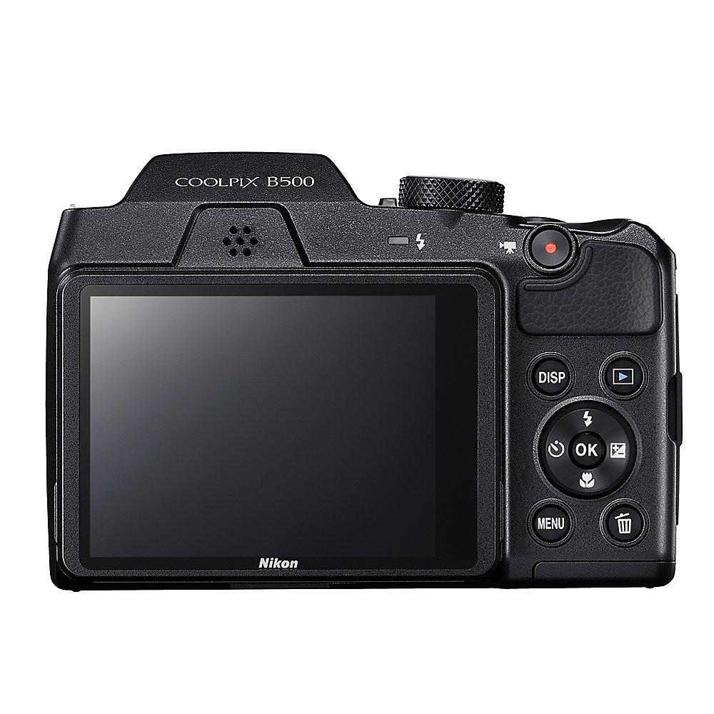 Nikon COOLPIX B500 Bridgekamera schwarz