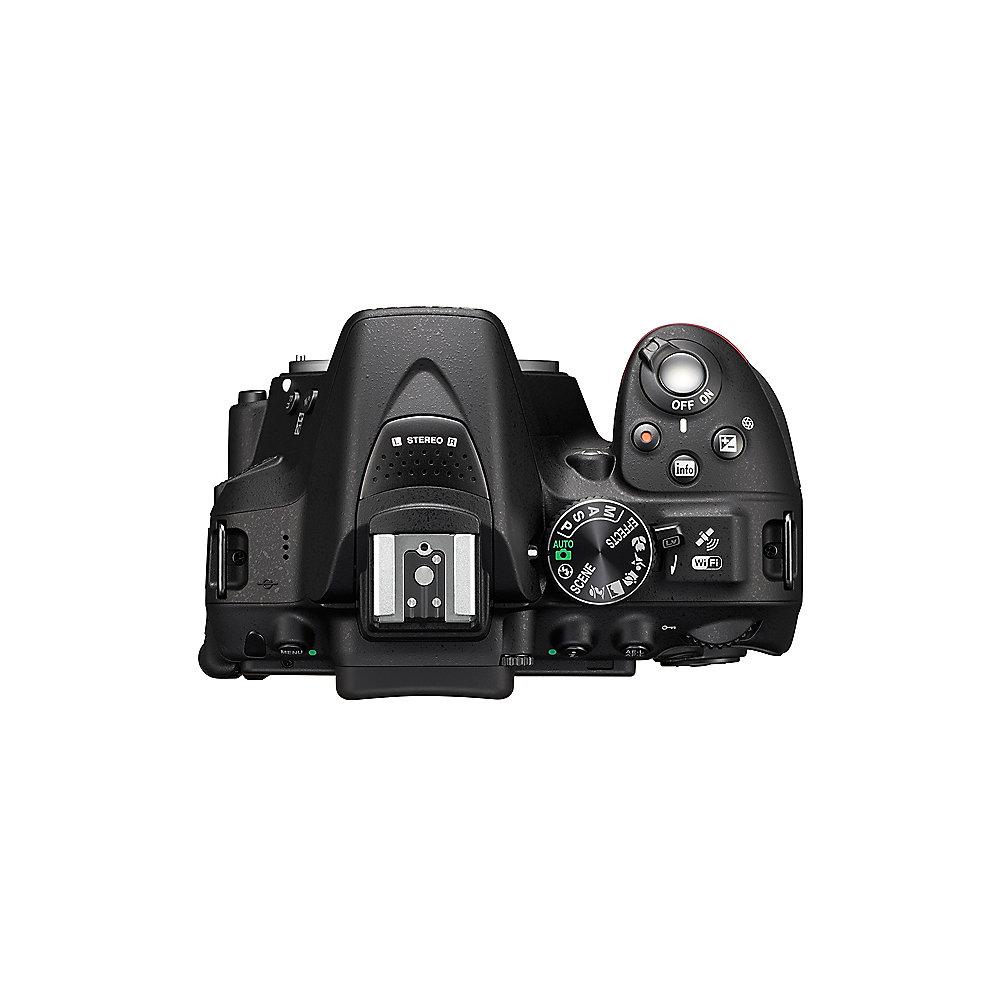 Nikon D5300 Kit AF-S DX 18-140mm VR Spiegelreflexkamera schwarz