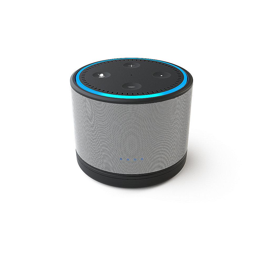 Ninety7 Dox  - Mobile Ladestation Grau passend für Amazon Echo Dot, Ninety7, Dox, Mobile, Ladestation, Grau, passend, Amazon, Echo, Dot