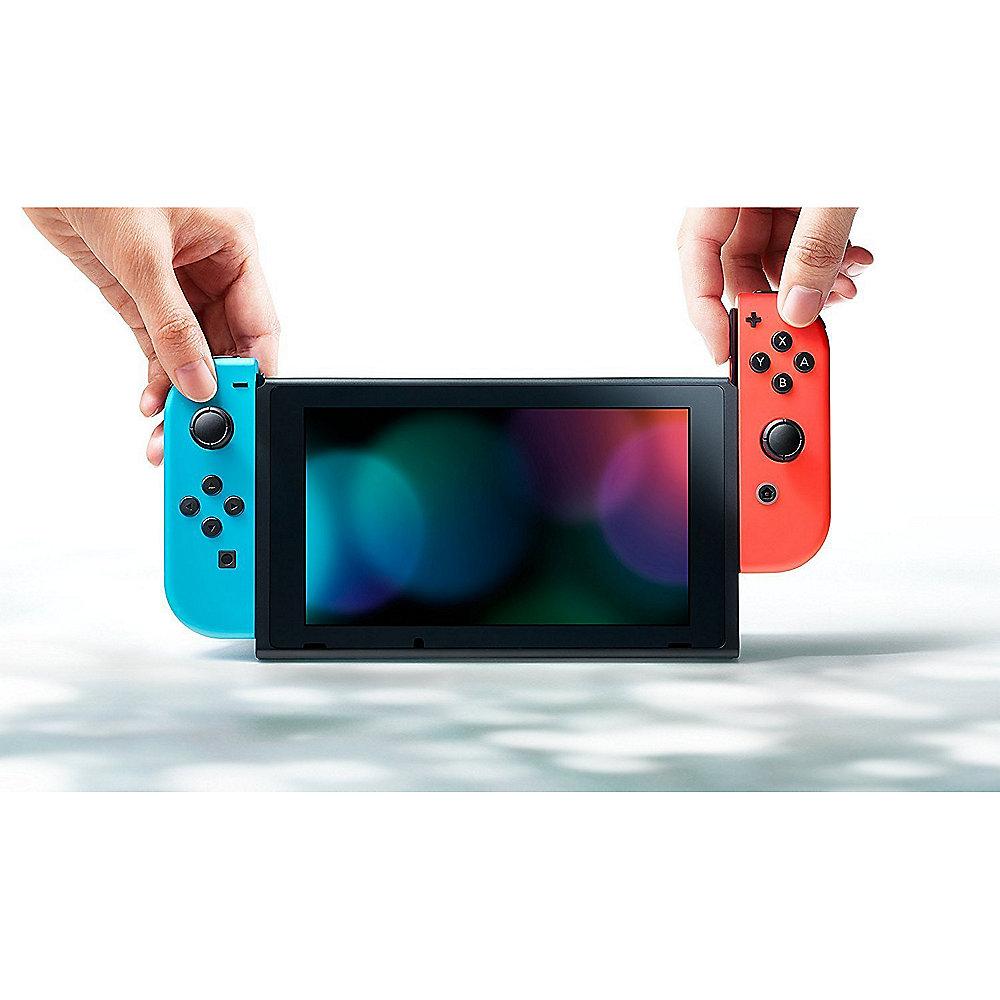 Nintendo Switch Konsole   Joy-Con Neon-rot/Neon-blau, Nintendo, Switch, Konsole, , Joy-Con, Neon-rot/Neon-blau