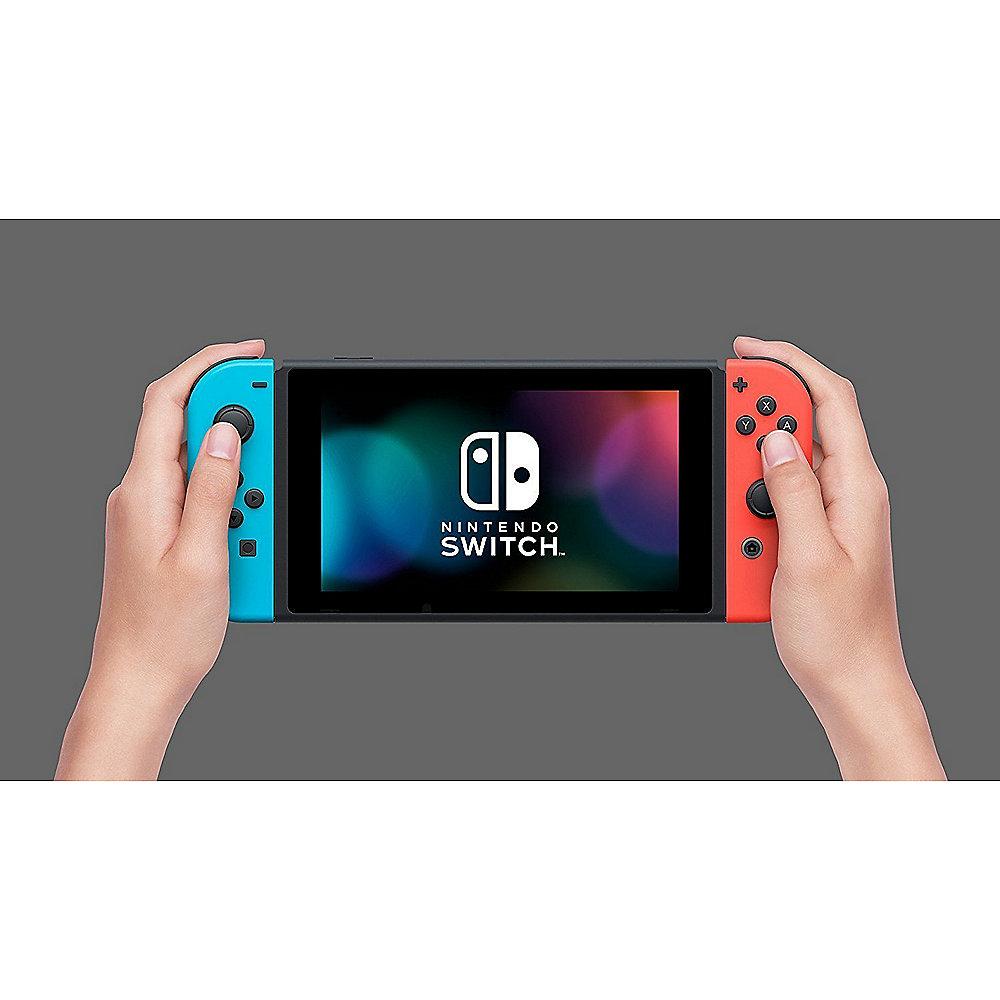 Nintendo Switch Konsole   Joy-Con Neon-rot/Neon-blau, Nintendo, Switch, Konsole, , Joy-Con, Neon-rot/Neon-blau