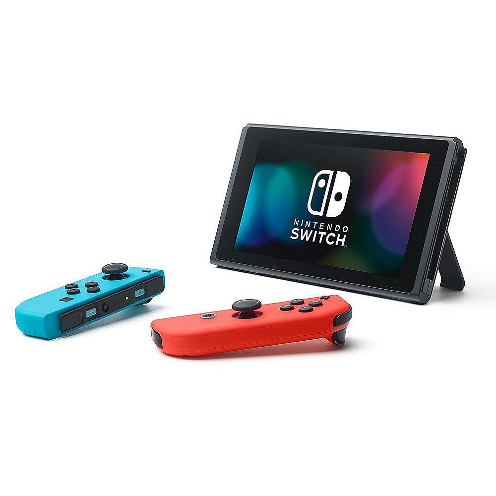 Nintendo Switch Konsole   Joy-Con Neon-rot/Neon-blau
