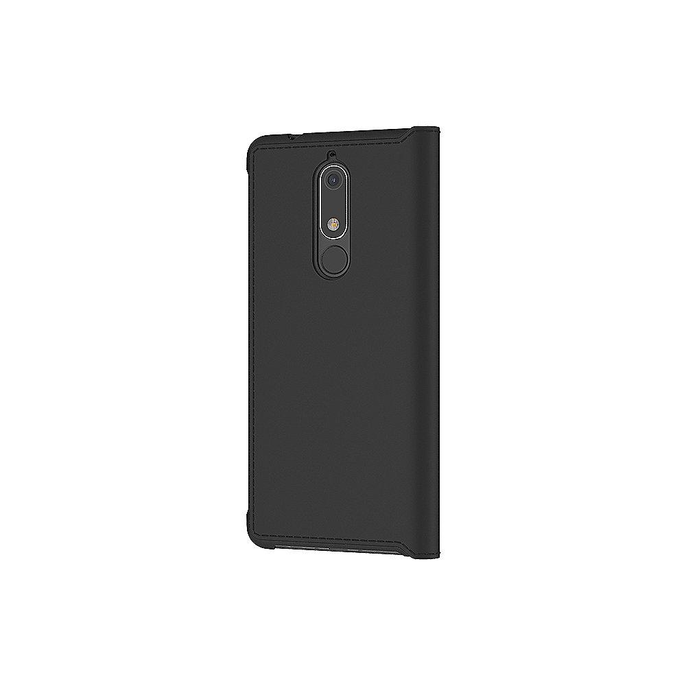 Nokia 5.1 - Flip Cover CP-307, Black
