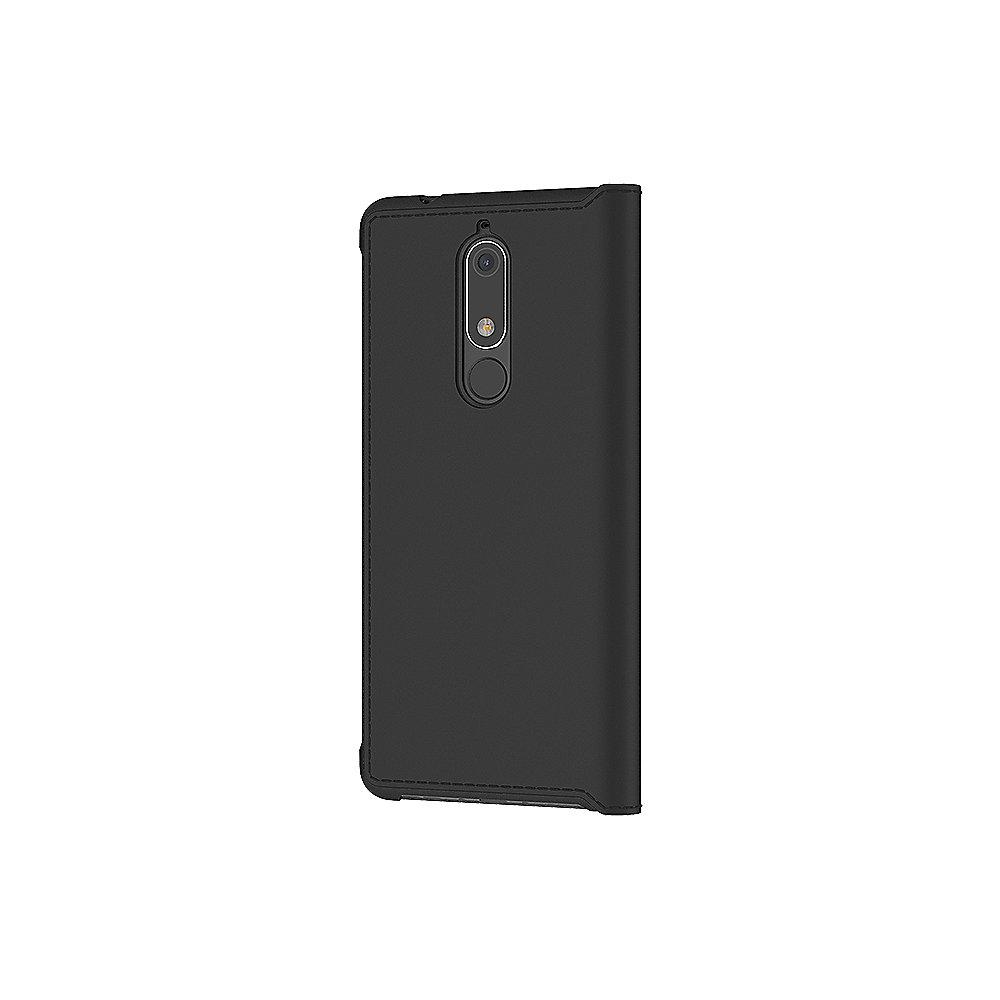 Nokia 5.1 - Flip Cover CP-307, Black, Nokia, 5.1, Flip, Cover, CP-307, Black