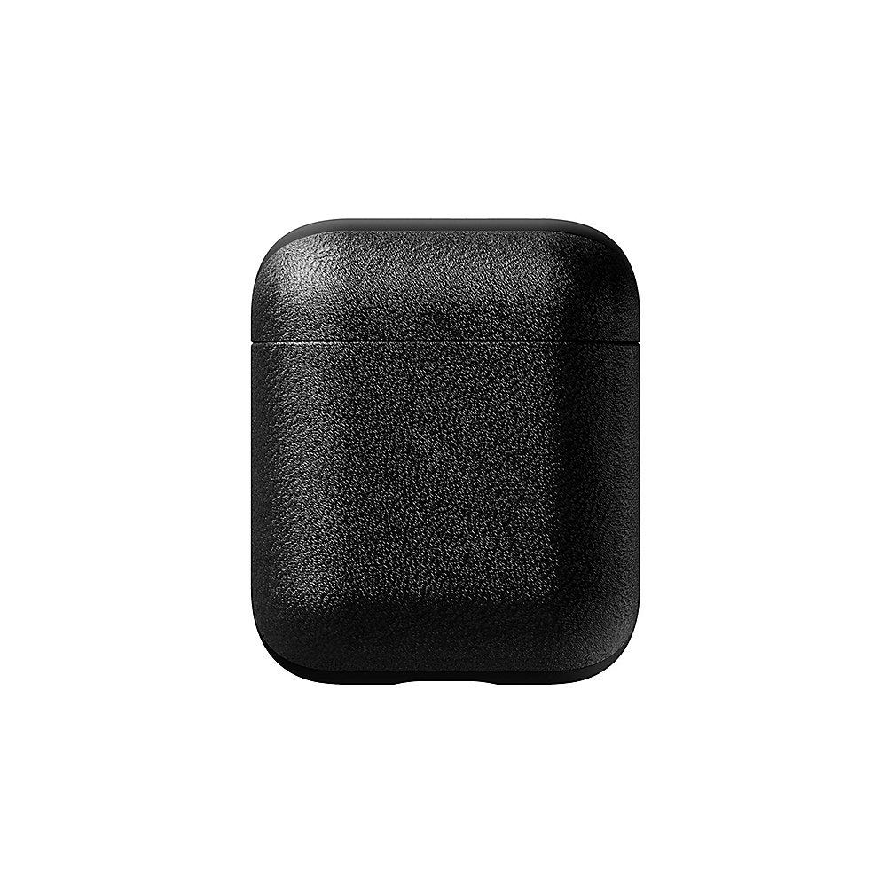 Nomad Airpod Case Leder schwarz