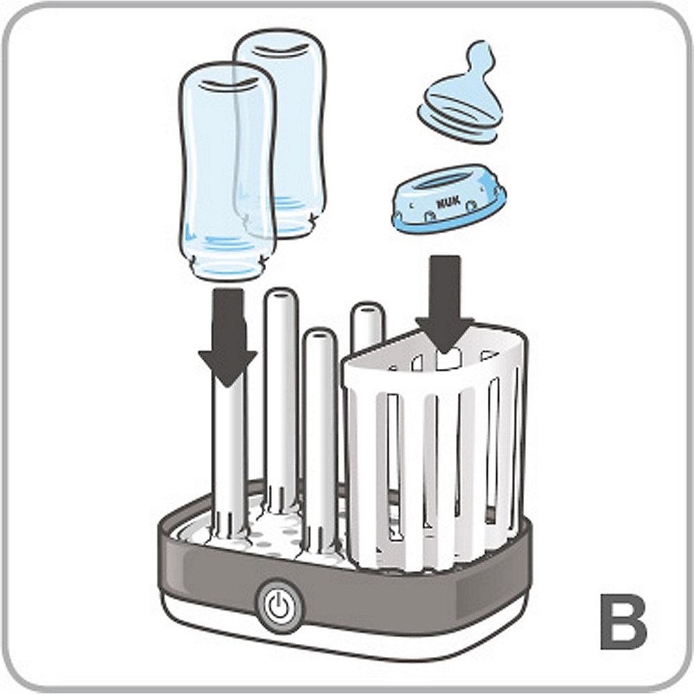 NUK Vario Express Dampf-Sterilisator, NUK, Vario, Express, Dampf-Sterilisator