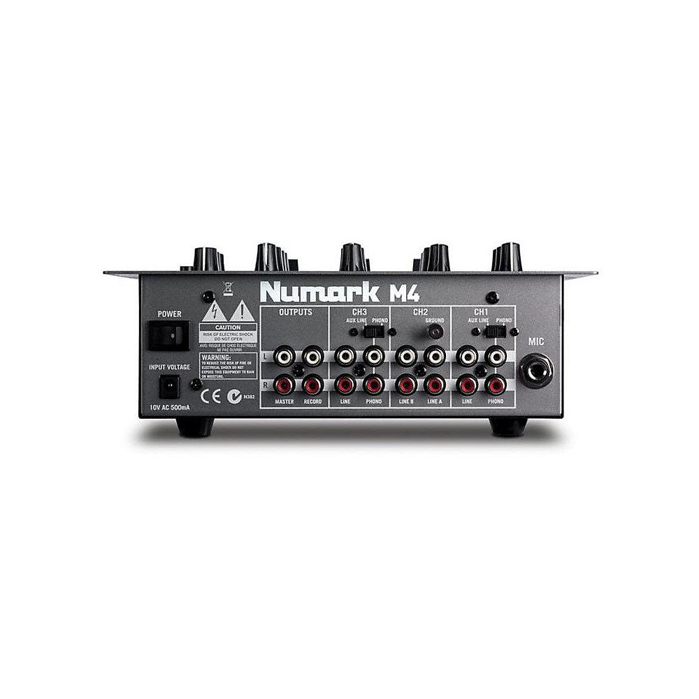 Numark M4 Black 3-Kanal Scratch Mixer