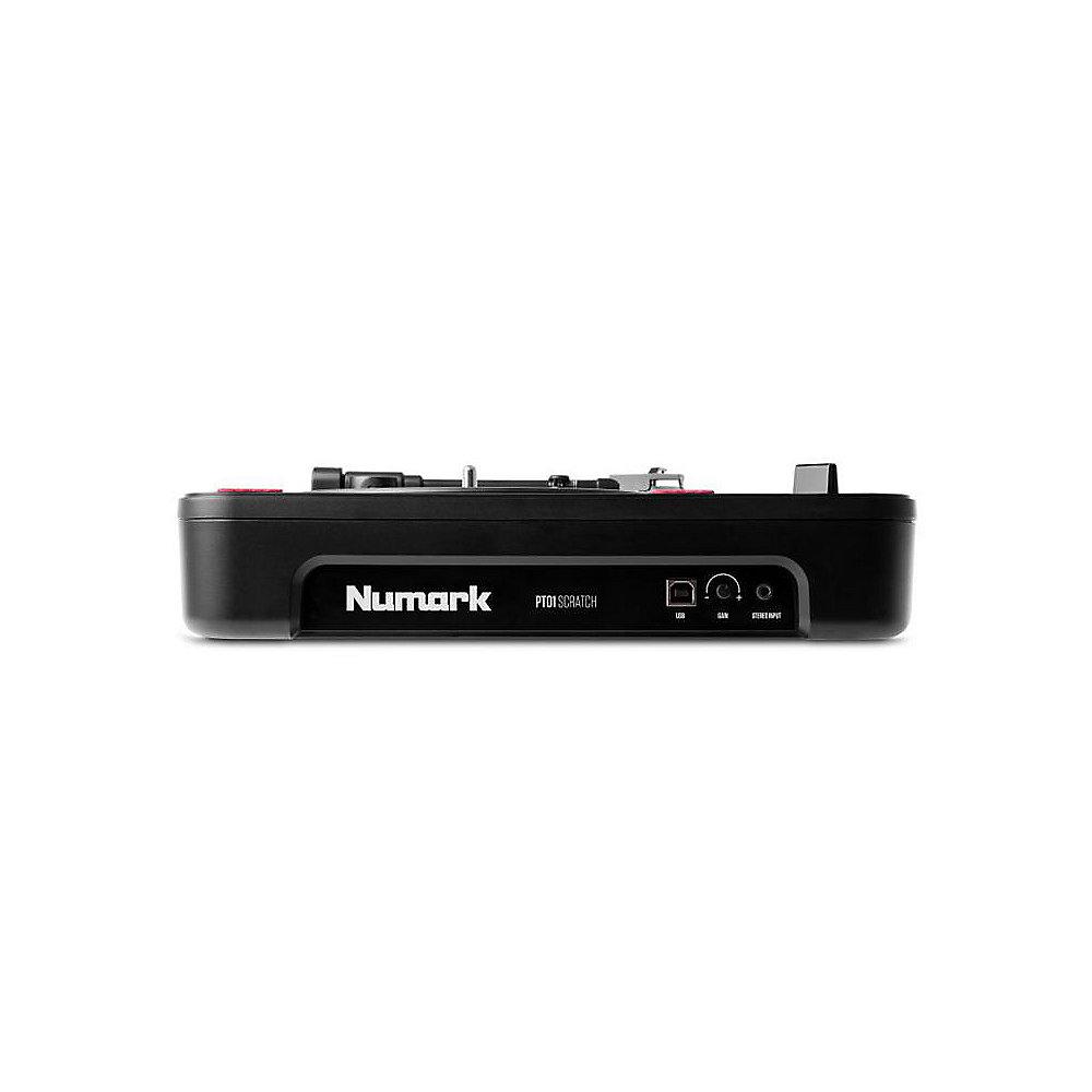 Numark PT01USB SCRATCH Mobiler Plattenspieler mit Scratch-Funktion