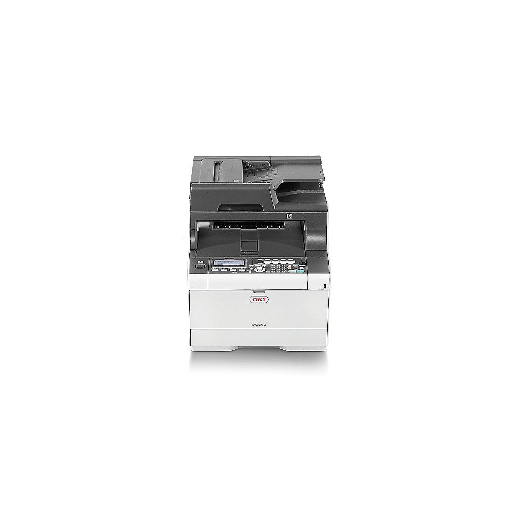 OKI MC563dn LED-Farblaserdrucker Scanner Kopierer Fax LAN