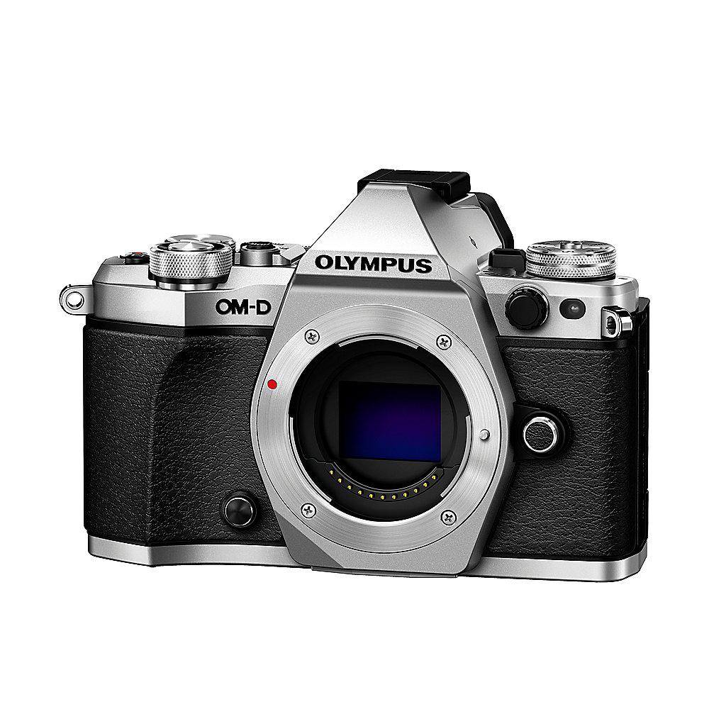 Olympus OM-D E-M5 Mark II Kit 12‑40mm 1:2.8 PRO Systemkamera silber