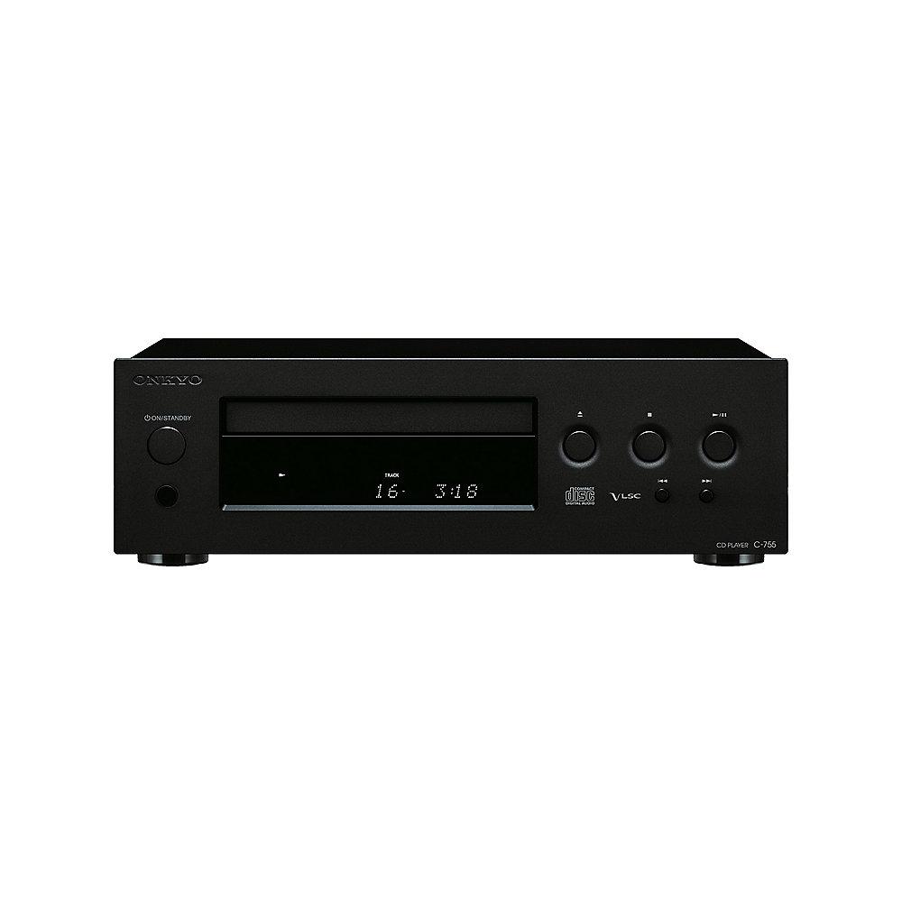 Onkyo C-755-B CD-Player schwarz Compact-Format, Onkyo, C-755-B, CD-Player, schwarz, Compact-Format