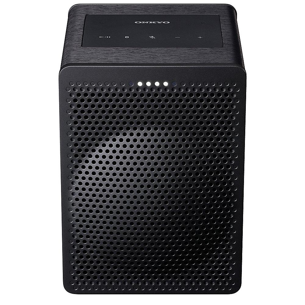 Onkyo VC-GX30-B  Smart Speaker G3 schwarz Sprachsteuerung Google Assistant, Onkyo, VC-GX30-B, Smart, Speaker, G3, schwarz, Sprachsteuerung, Google, Assistant