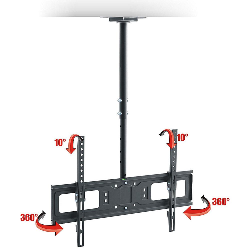 OPTICUM AX CINEMA 32"-65" TV-Deckenhalterung bis 37,5kg VESA 600x400 schwenkbar