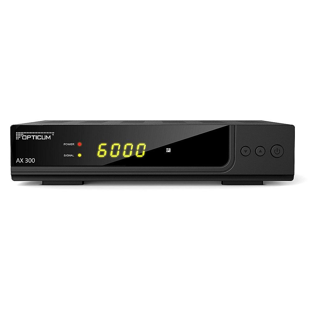 Opticum HD AX 300 PVR HDTV-Satellitenreceiver (PVR ready, Full HD 1080p, HDMI)