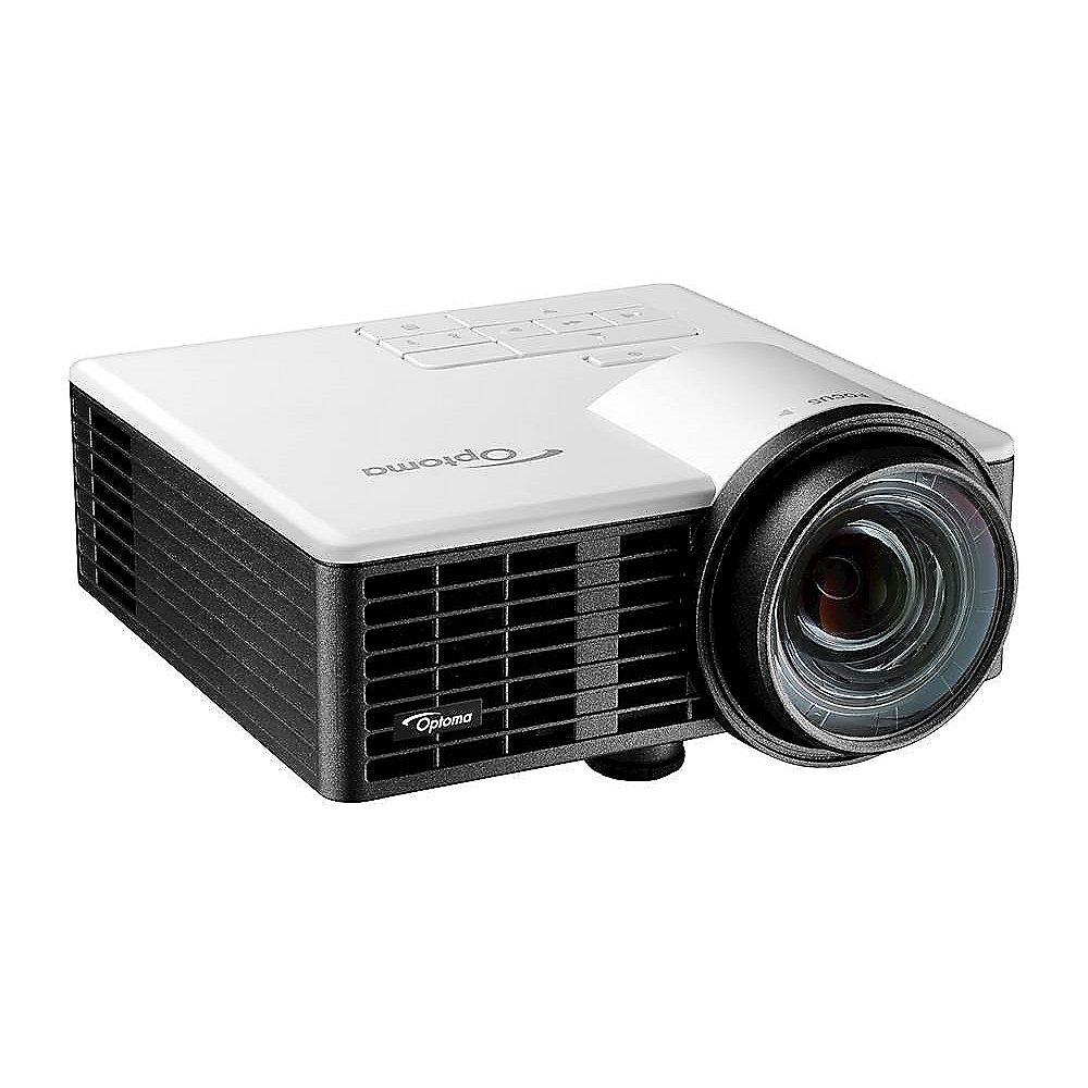 Optoma ML1050ST mobiler Kurzdistanz-Beamer 1000Lumen 3D-Ready VGA/HDMI/USB LS