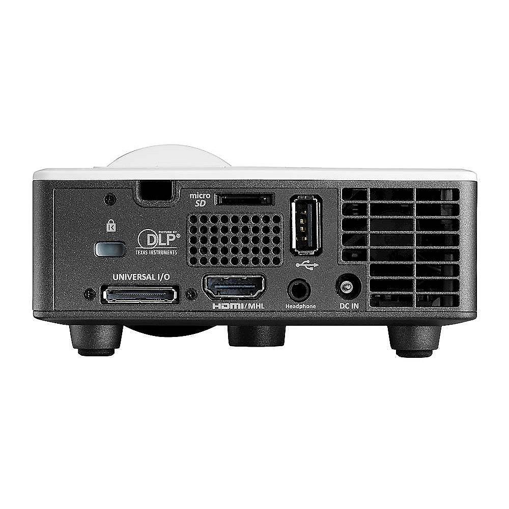 Optoma ML1050ST mobiler Kurzdistanz-Beamer 1000Lumen 3D-Ready VGA/HDMI/USB LS