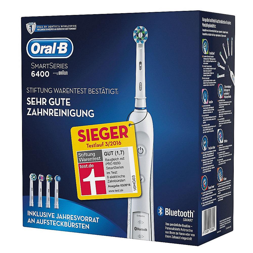 Oral-B SmartSeries 6400 Elektrische Zahnbürste mit Bluetooth