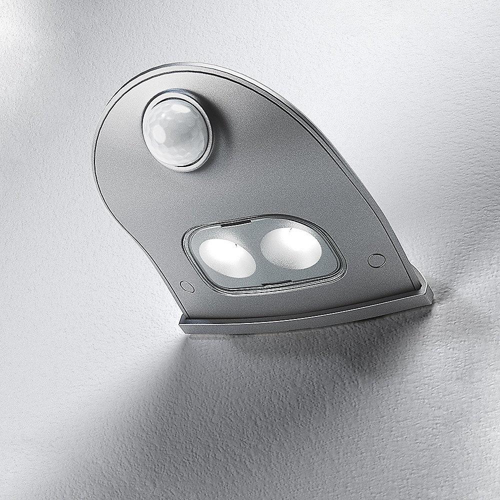 Osram DoorLED Down Wandleuchte (Batteriebetrieb) silber