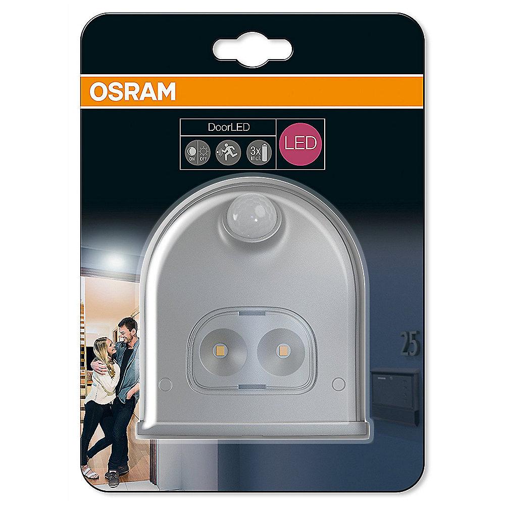 Osram DoorLED Down Wandleuchte (Batteriebetrieb) silber, Osram, DoorLED, Down, Wandleuchte, Batteriebetrieb, silber