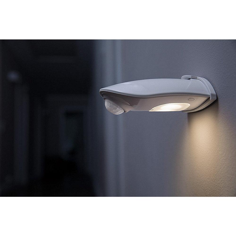 Osram DoorLED Down Wandleuchte (Batteriebetrieb) silber
