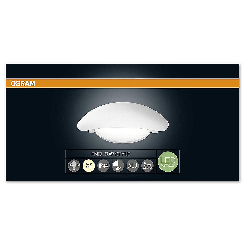 Osram Endura Style Cover Oval LED-Außenwandleuchte weiß
