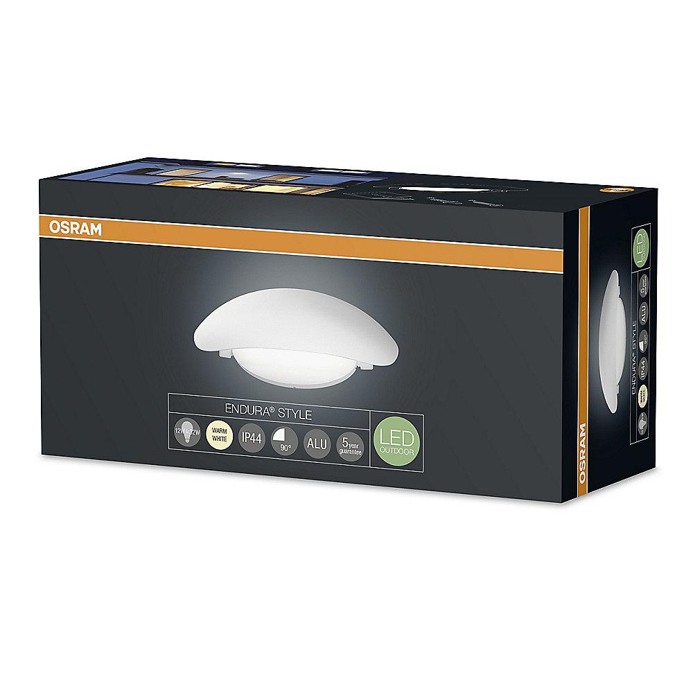 Osram Endura Style Cover Oval LED-Außenwandleuchte weiß