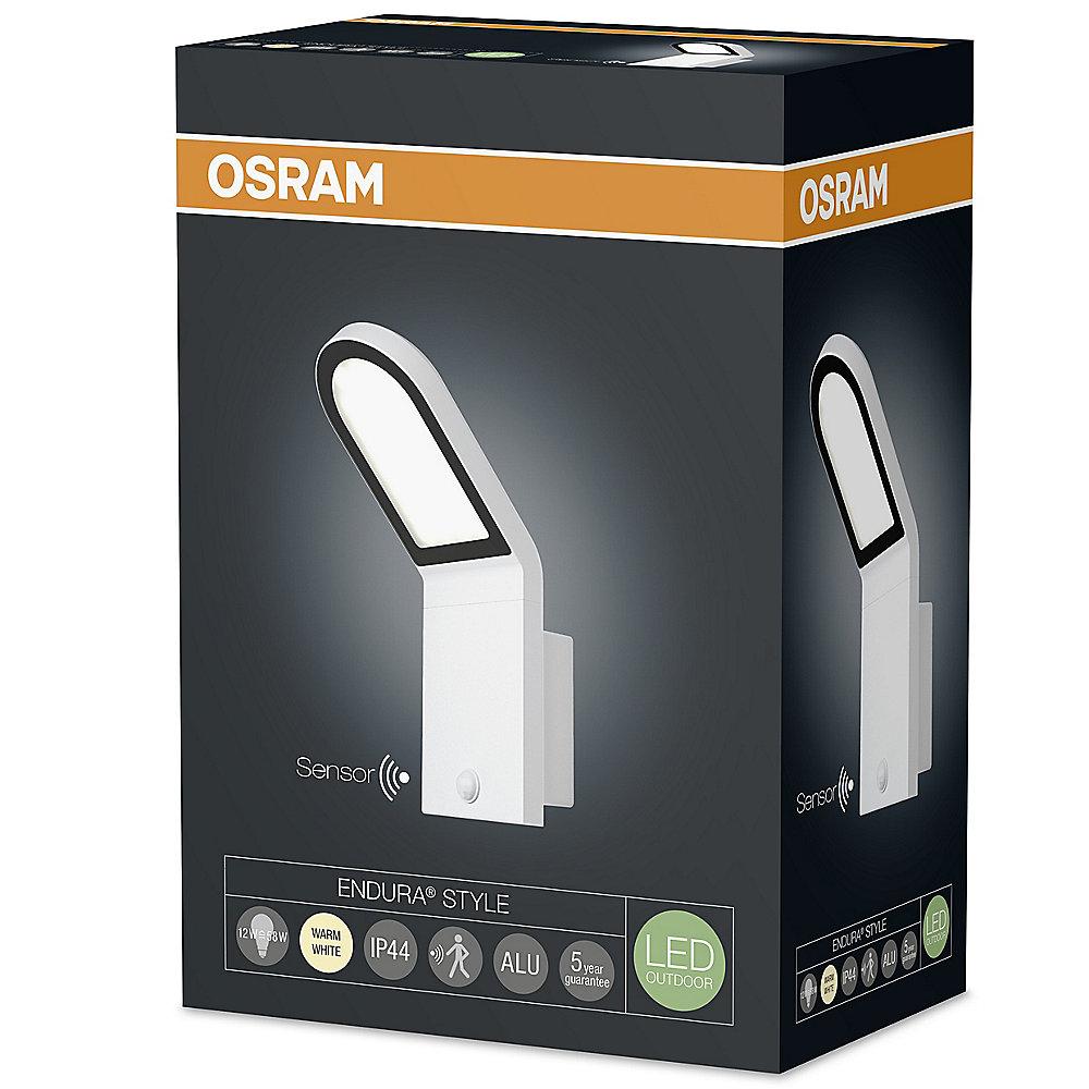 Osram Endura Style LED-Außenwandleuchte mit Bewegungssensor weiß, Osram, Endura, Style, LED-Außenwandleuchte, Bewegungssensor, weiß