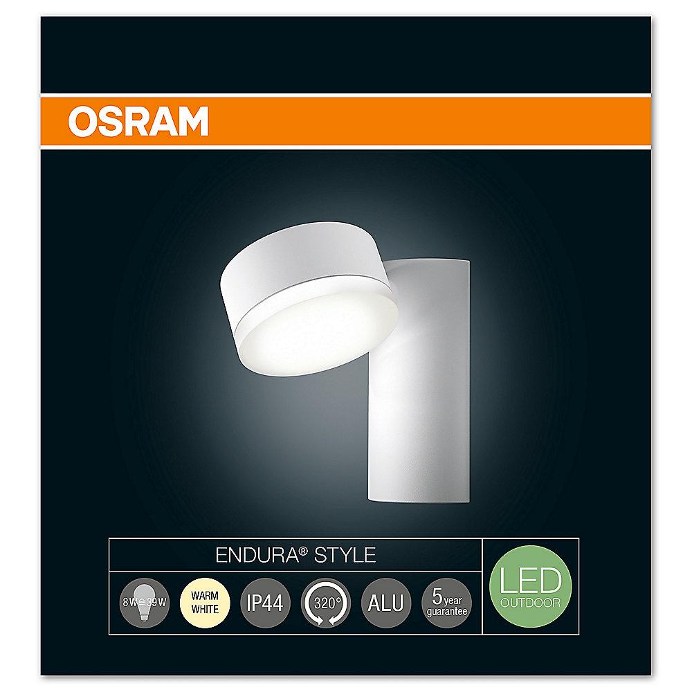 Osram Endura Style Spot LED-Außenwandleuchte weiß