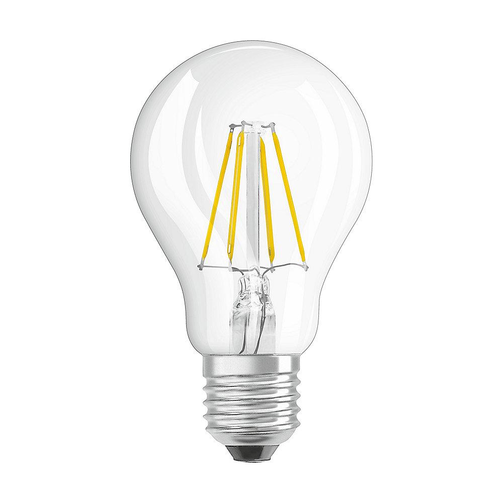 Osram LED Filament Classic A40 Birne 4W (40W) klar E27 warmweiß 2er-Pack