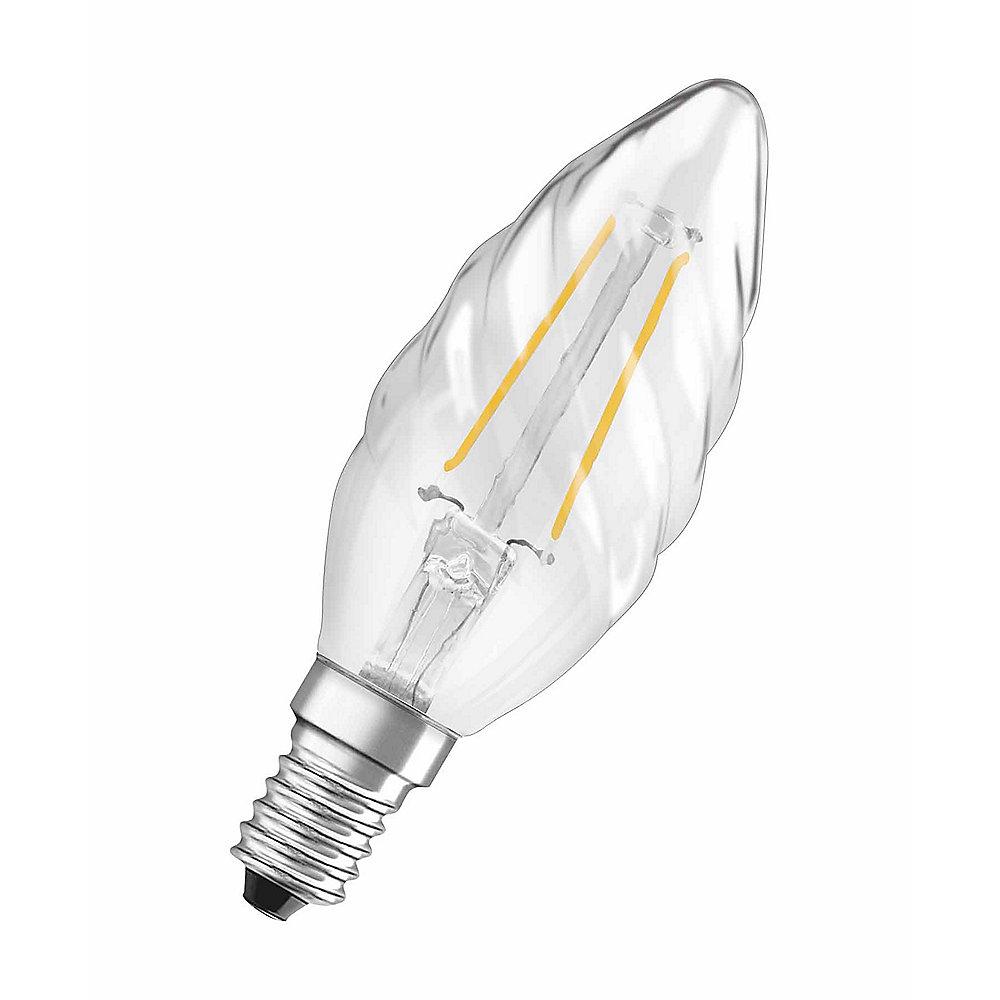 Osram LED Retrofit Classic BW25 Kerze 2W (23W) E14 klar warmweiß