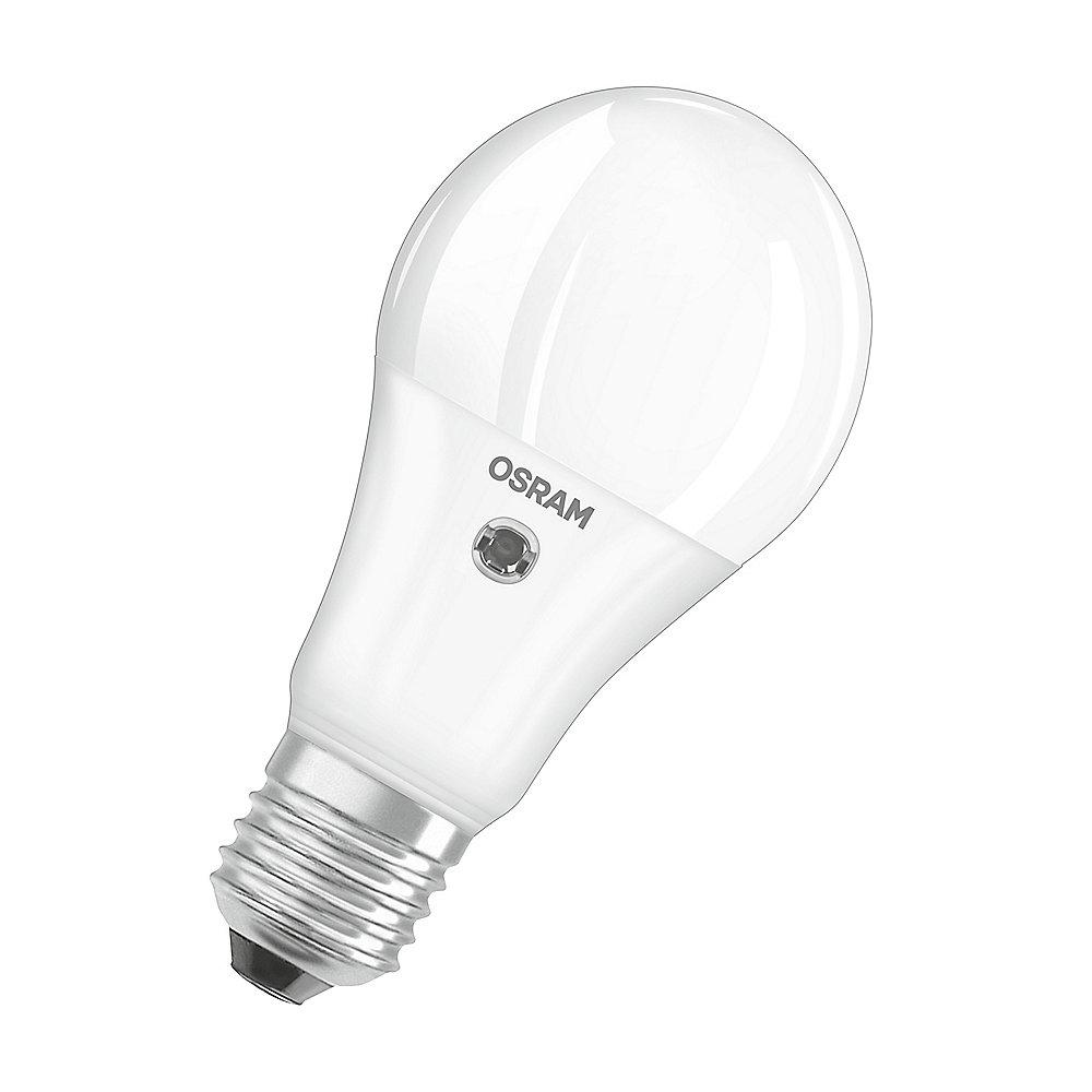 Osram LED Star  Daylight Sensor Classic A Birne 8,5W E27 warmweiß