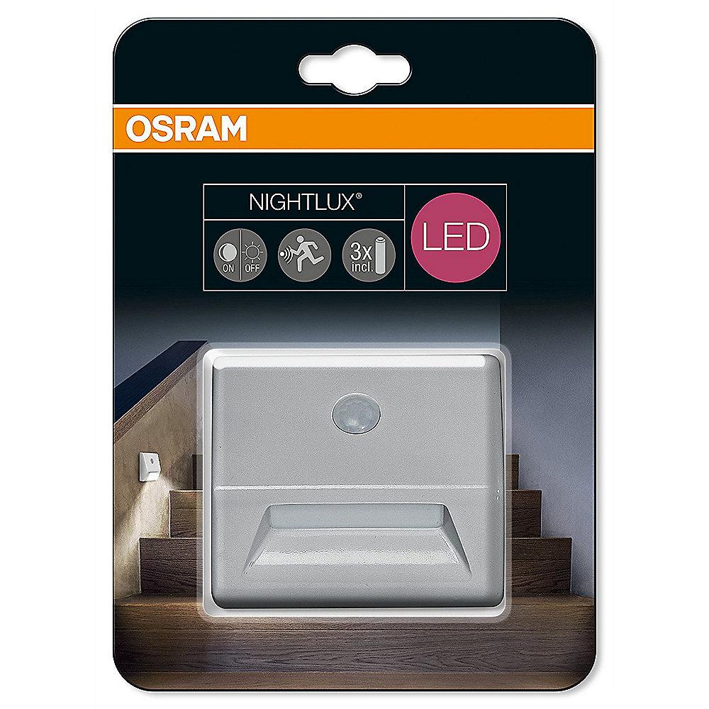 Osram Nightlux Stair Treppenleuchte (Batteriebetrieb) silber, Osram, Nightlux, Stair, Treppenleuchte, Batteriebetrieb, silber