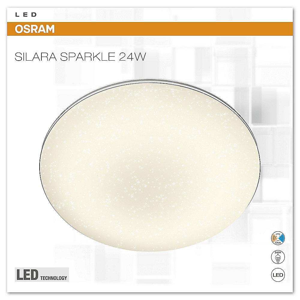 Osram Silara Sparkle Click-CCT LED-Deckenleuchte 45 cm weiß