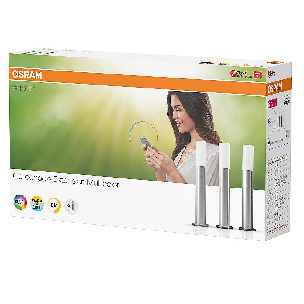 Osram Smart  Gardenpole Extension Kit Multicolor LED Gartenleuchte (3er Set)